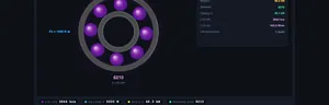 Bearing Selection simulator interface preview
