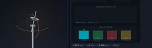 Gyroscope simulator interface preview