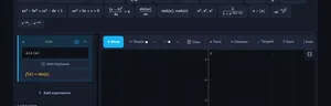 Math Graphing simulator interface preview