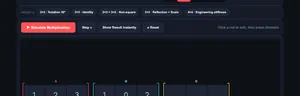Matrix Multiplication simulator interface preview