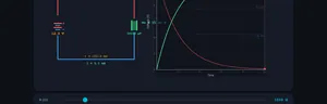 Rc Circuit simulator interface preview