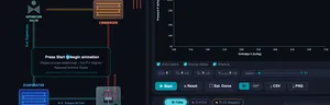 Refrigeration Cycle simulator interface preview