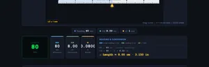 Steel Ruler simulator interface preview