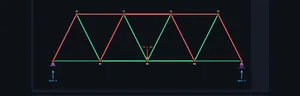 Truss Analysis simulator interface preview