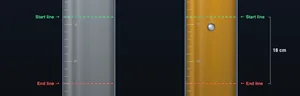 Viscosity experiment interface preview
